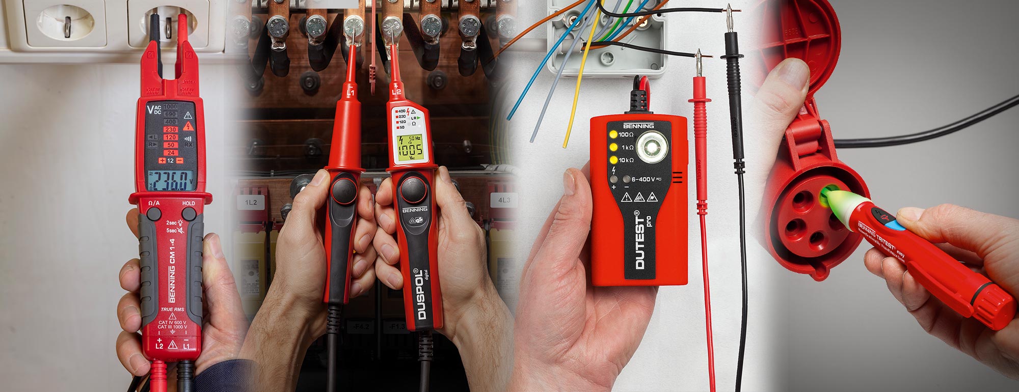Elektronische Prüfgeräte für sicheres Arbeiten unter Spannung